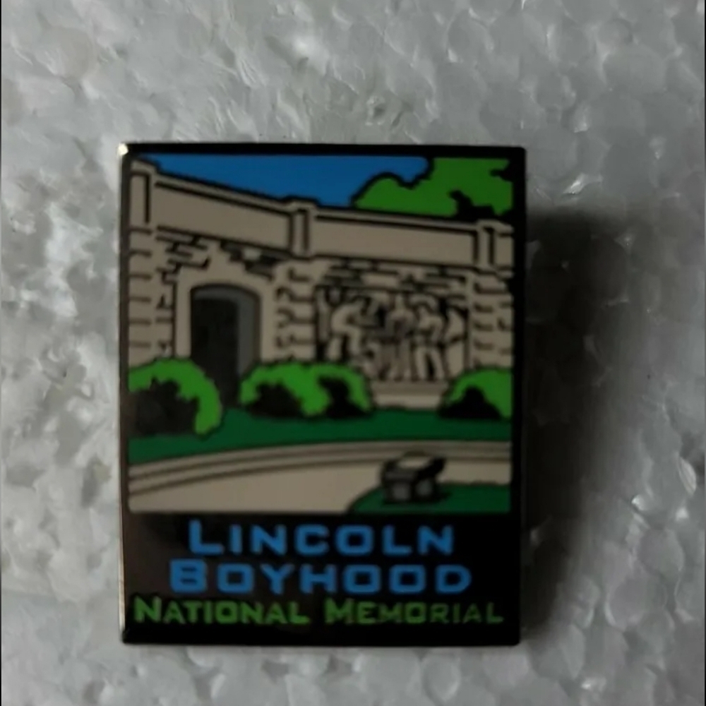 President Abraham Lincoln‎ Boyhood National Memorial  Souvenir pin